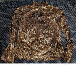 Animal Print Women stretch top